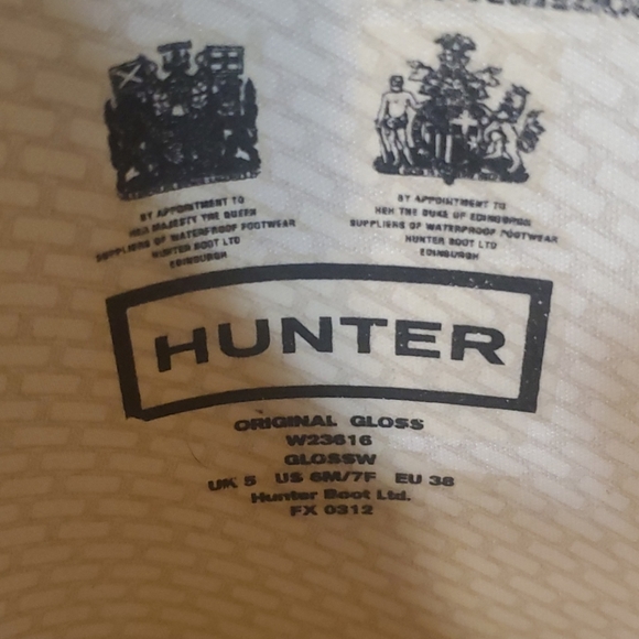 Hunter tall rain boots - Picture 3 of 3